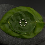 Silver Beads Nose Ring (small)