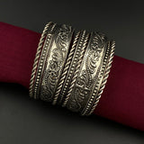 Floral Abstract Bangles (2.6)