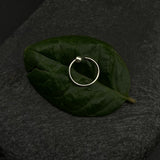 Small Classic Silver Nose Ring