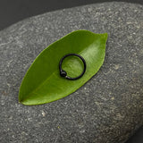 Small Black Nose Ring