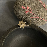 Ruby Star Nose Pin