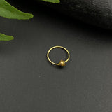 Gold Plated Knot Nose Ring