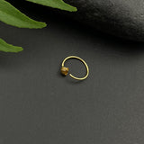 Gold Plated Knot Nose Ring