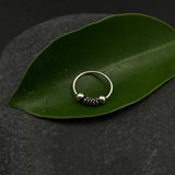 Spiral & Beads Nose Ring