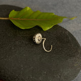 Blue Sapphire Nose Pin