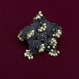 Pearls & Flora Finger Ring