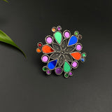 Mirror Flower Power Ring