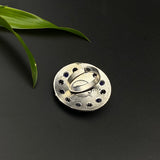 Antique Silver With Blue Stone Ring