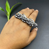 Double Finger Ghungroo Ring