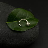 Knot Nose Pin In A Ring