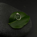 Knot Nose Pin In A Ring