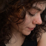 Pretty Gold Flower Nose Pin