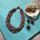Multi Gypsy Beads Necklace Set (set of 3)