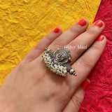 Maa Durga Finger Ring