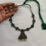 Green Traditional Jewellery Set