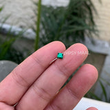Emerald Nose Clip-on