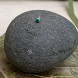 Tiny Turquoise Ball End Nose Pin