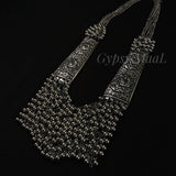Tribal Necklace with Silver Beads