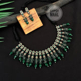 Raani Sa Emerald Haar Set