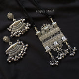 Ghungroo Long Necklace & Earrings Set