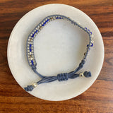 Blue Hue Tri Bracelet