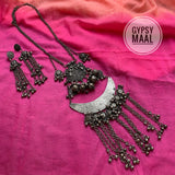 Boho Vibe Long Necklace & Earrings Set