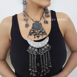 Boho Vibe Long Necklace & Earrings Set