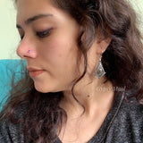 Labradorite Slender Earrings