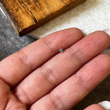 Tiny Aqua Blue Nose Pin