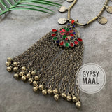 Azyan Long Afghani Necklace