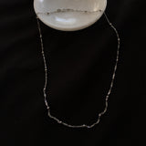 Dainty Silver Beads Chain