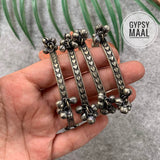 Heart Embossed Bangle (2.6)