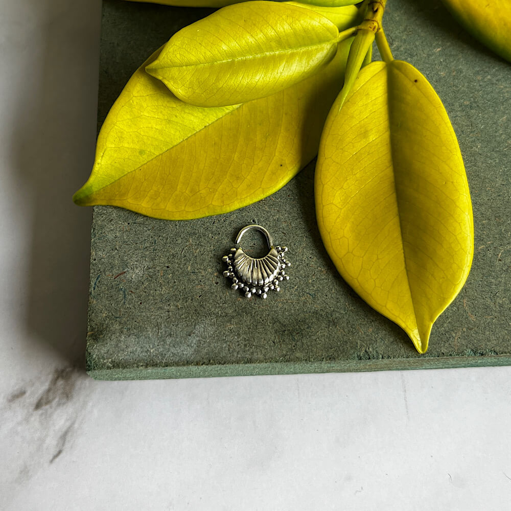 Lock Septum Rings Lock Shaped Septum Ring – Gypsy Maal