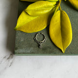 Hanging Flower Septum Ring (Clip-on)