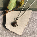 Spotted Real Turquoise Pendant