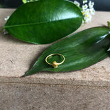 Gold Plated Knot Nose Ring