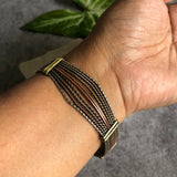 Brass Wired Bracelet